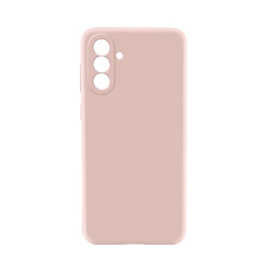 Capa de Silicone com Moldura de Câmera para Samsung Galaxy A57 Rosa